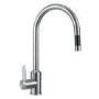 GRADE A1 - Taylor & Moore Eden Single Lever Stainless Steel Tap with Pull out Spray