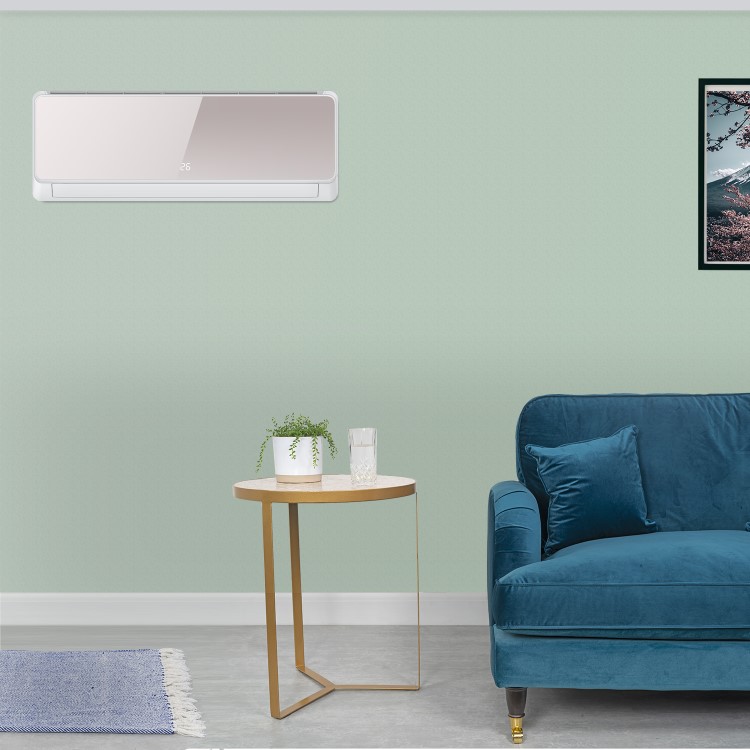 electriQ Champagne Front Panel for eiQ-12WMINV-V3/V4 Air Conditioner