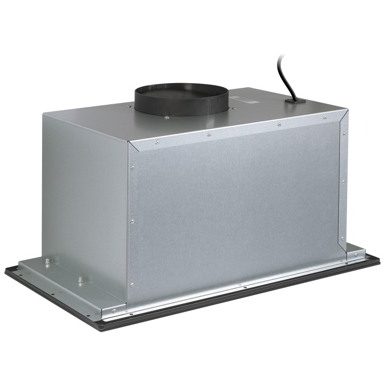 electriQ 52cm Canopy Cooker Hood with Gesture Controls - Black