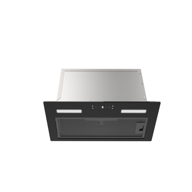 Refurbished electriQ Eiq52gcanopy 52cm Canopy Cooker Hood with Gesture and Remote Control