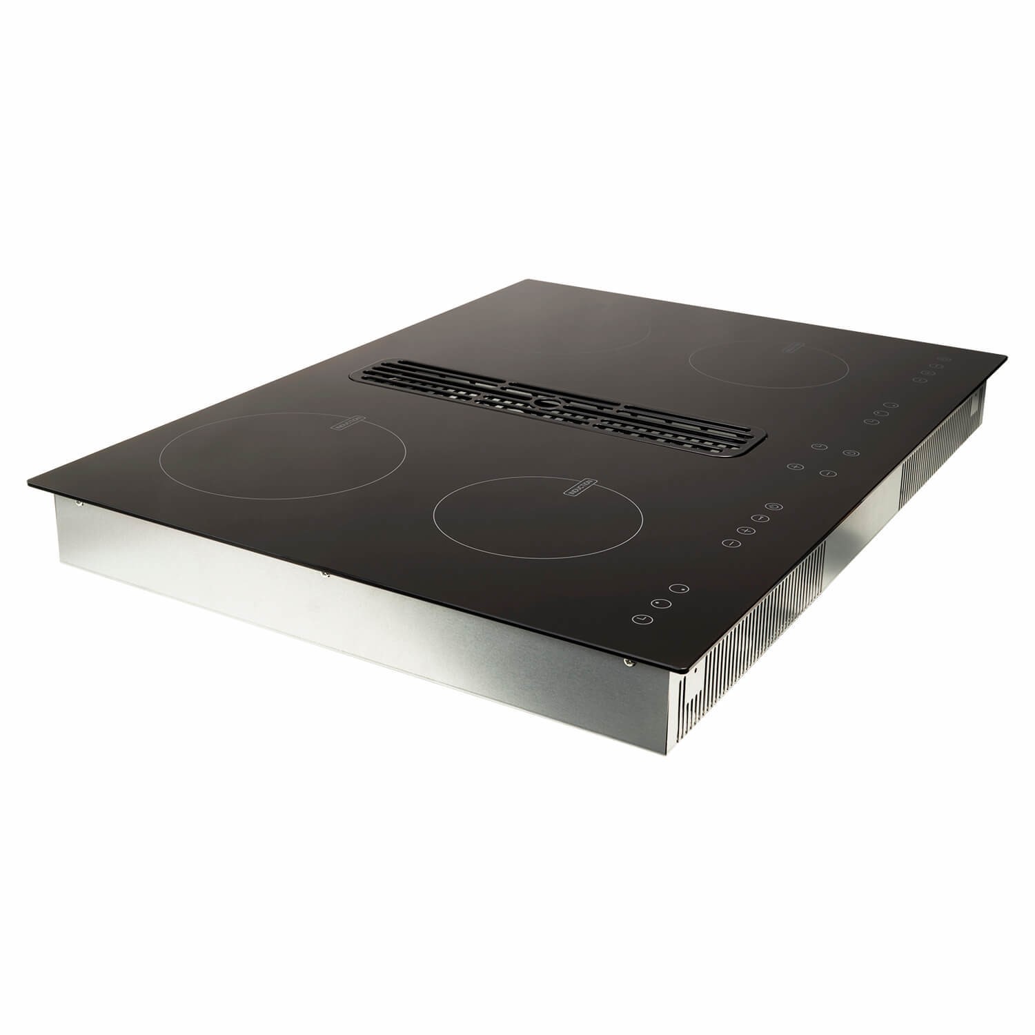 electric hob with built in extractor fan
