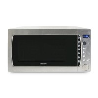GRADE A2 - electriQ 1250W 60L Large Capacity Programmable Commercial Microwave with Humidity Sensor for Commercial Kitchens & Catering - Silver