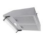 Refurbished electriQ Eiqtmvisorsteel 60cm Top & Rear Venting Visor Cooker Hood Stainless Steel