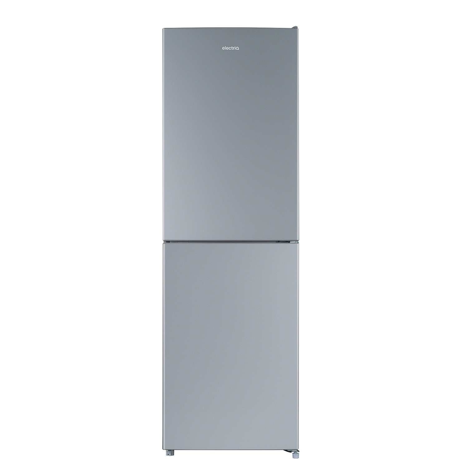 electriQ 253 Litres 50/50 Fridge Freezer - Silver