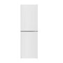GRADE A2 - electriQ 50/50 55CM Fridge Freezer in white with Low Frost
