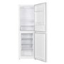 GRADE A2 - electriQ 50/50 55CM Fridge Freezer in white with Low Frost