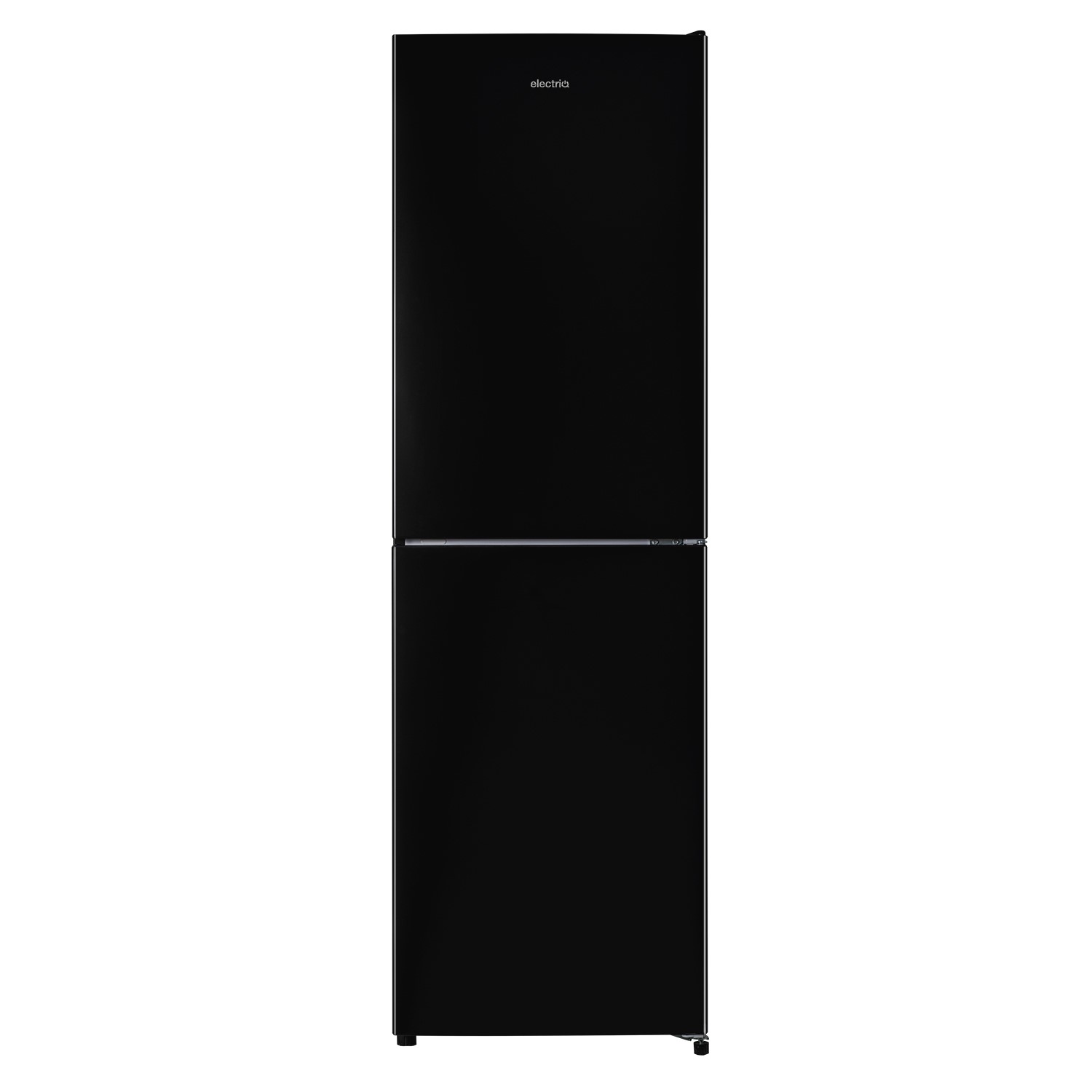 electriQ 253 Litre 50/50 Fridge Freezer - Black