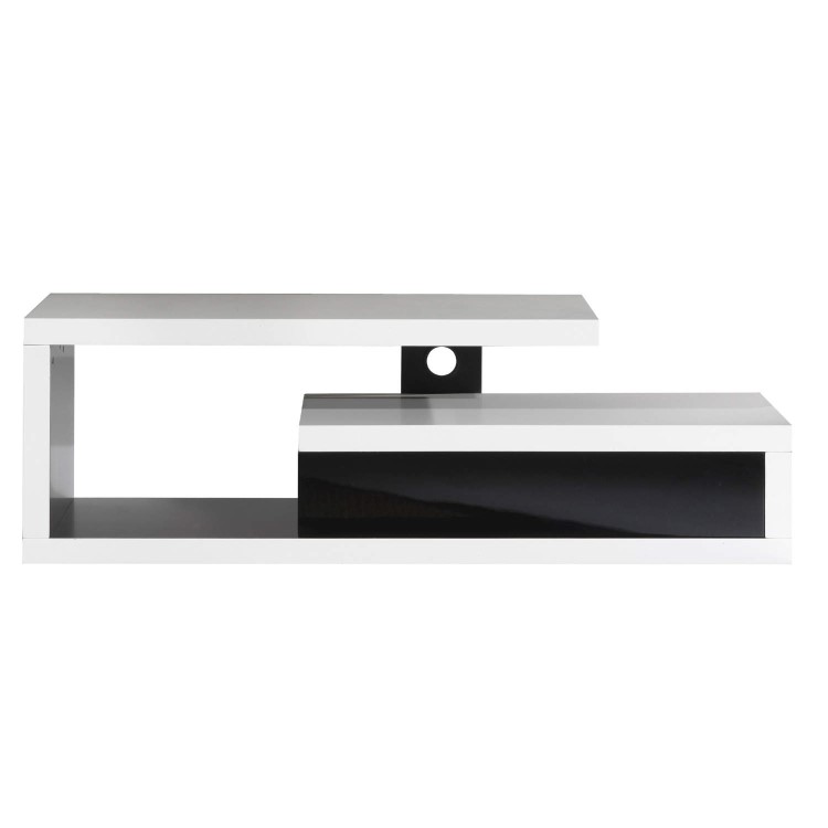 Ateca Graphique 1400 White TV Stand - Up to 50 Inch