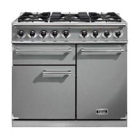 Falcon Deluxe 100cm Dual Fuel Range Cooker - Stainless Steel