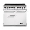 Falcon 100150 - 1000 Deluxe 100cm Electric Range Cooker With Induction Hob- White