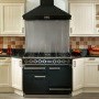 Falcon Deluxe 110cm Dual Fuel Range Cooker - Cherry Red