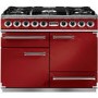 Falcon Deluxe 110cm Dual Fuel Range Cooker - Cherry Red