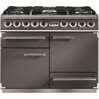 Falcon Deluxe 110cm Dual Fuel Range Cooker - Slate Grey