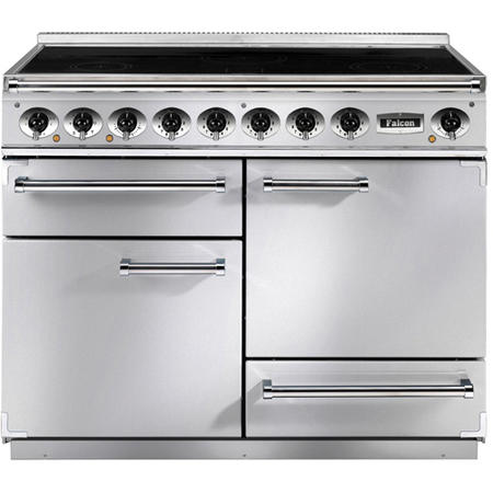 Falcon Deluxe 110cm Electric Induction Range Cooker - Stainless Steel