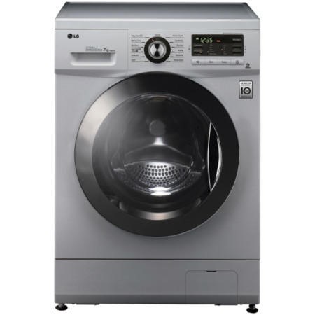 LG F1296TDA5 6 Motion Direct Drive 8kg 1200rpm Silver Freestanding ...