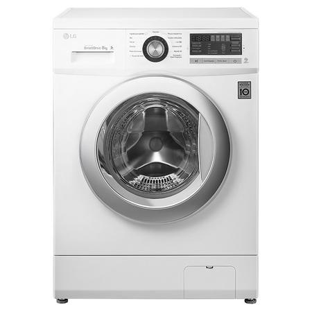 GRADE A2 - LG F1296TDA 6 Motion Direct Drive 8kg 1200rpm Freestanding Washing Machine White