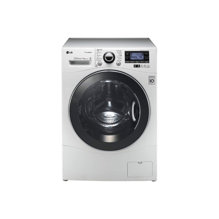 GRADE A2 - LG F1495KDS Steam Direct Drive 11kg 1400rpm Freestanding Washing Machine - White