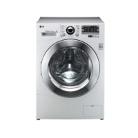 GRADE A3 - Heavy cosmetic damage - LG F14A8FDA 9kg 1400rpm Direct Drive Freestanding Washing Machine White
