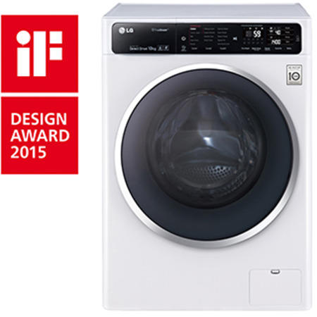 LG F14U1JBS2 10kg 1400rpm Freestanding Washing Machine - White