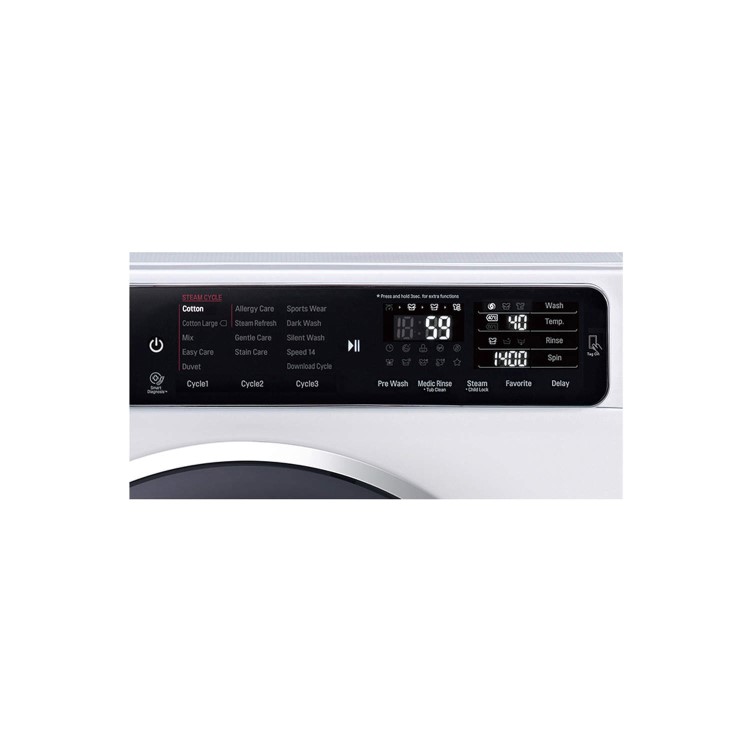LG F14U1JBS2 10kg 1400rpm Freestanding Washing Machine - White