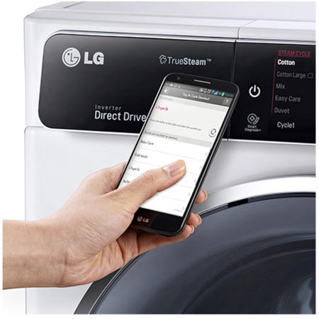 LG F14U1JBS2 10kg 1400rpm Freestanding Washing Machine - White