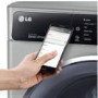 LG F14U1TCN6 Direct Drive 8KG 1400rpmFreestanding Washing Machine stainless steel