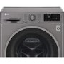GRADE A2 - LG F2J6TN8S 8kg 1200rpm Freestanding Washing Machine - Shiny Steel