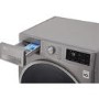GRADE A2 - LG F2J6TN8S 8kg 1200rpm Freestanding Washing Machine - Shiny Steel