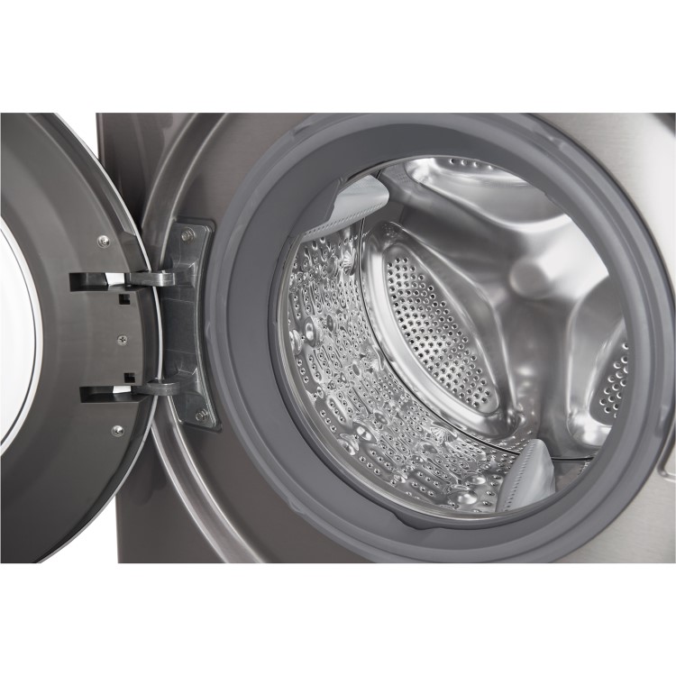 GRADE A2 - LG F2J6TN8S 8kg 1200rpm Freestanding Washing Machine - Shiny Steel