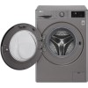 LG F2J6TN8S 8kg 1200rpm Freestanding Washing Machine - Shiny Steel
