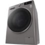 GRADE A2 - LG F2J6TN8S 8kg 1200rpm Freestanding Washing Machine - Shiny Steel