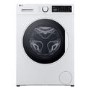 LG Steam 8kg 1200rpm Washing Machine - White