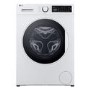 Refurbished LG Steam 8kg 1200rpm Washing Machine - White