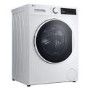 LG Steam 8kg 1200rpm Washing Machine - White