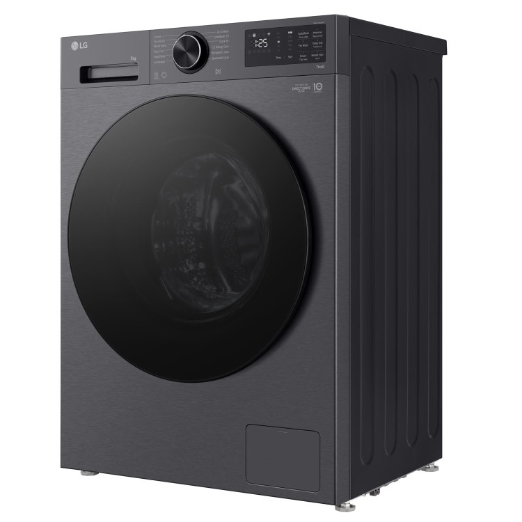 LG VX50 Series Counter-Depth MAX 9kg 1200rpm Washing Machine - Black