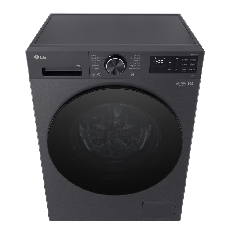LG VX50 Series Counter-Depth MAX 9kg 1200rpm Washing Machine - Black
