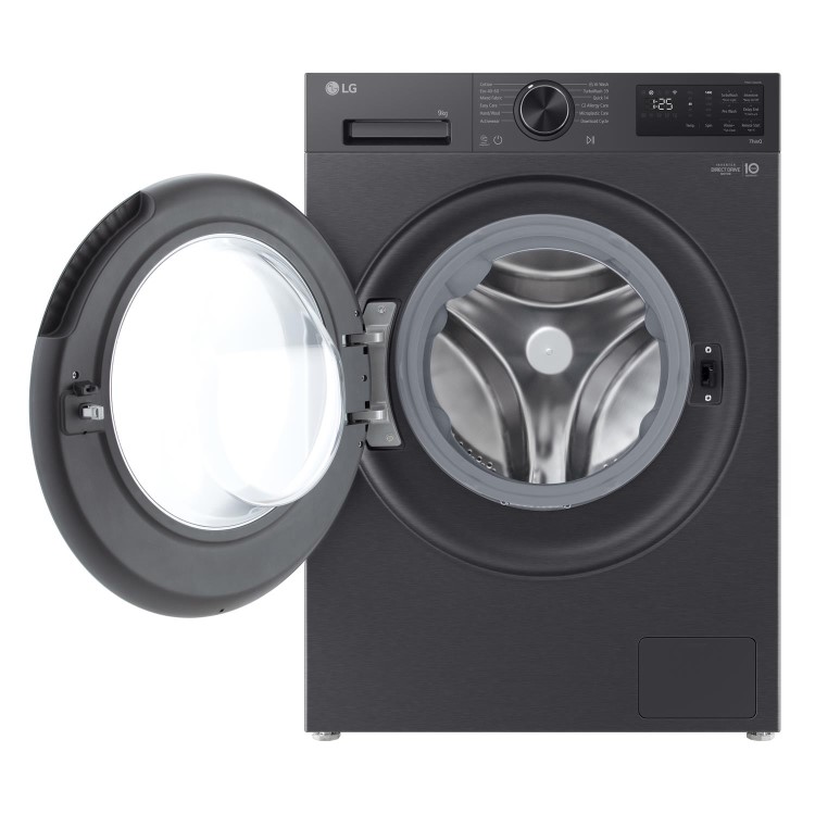 LG VX50 Series Counter-Depth MAX 9kg 1200rpm Washing Machine - Black