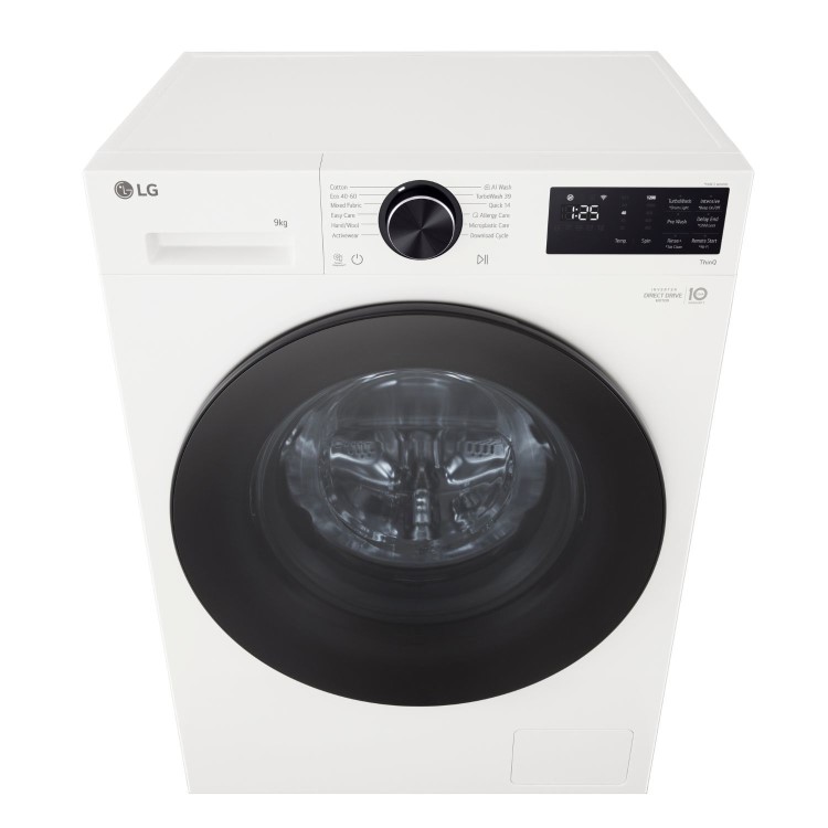 LG VX50 9kg 1200rpm Washing Machine - White