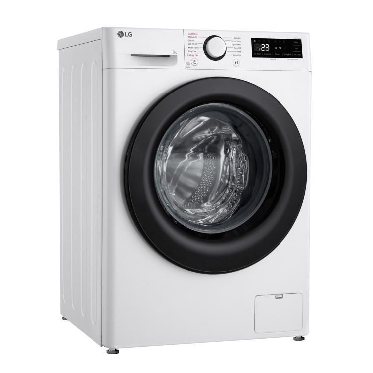Refurbished LG TurboWash F2Y508WBLN1 Freestanding 8KG 1200 Spin Washing Machine White