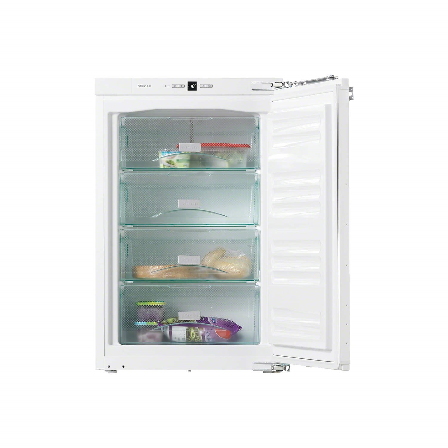 Miele 102 Litre Integrated Upright In-Column Freezer - White