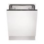 GRADE A3 - Heavy cosmetic damage - AEG F34502VI0 12 Place Fully Integrated Dishwasher