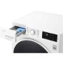 LG F4J608WN 8kg 1400rpm 6Motion Direct Drive Freestanding Washing Machine With Smart Thinq - White