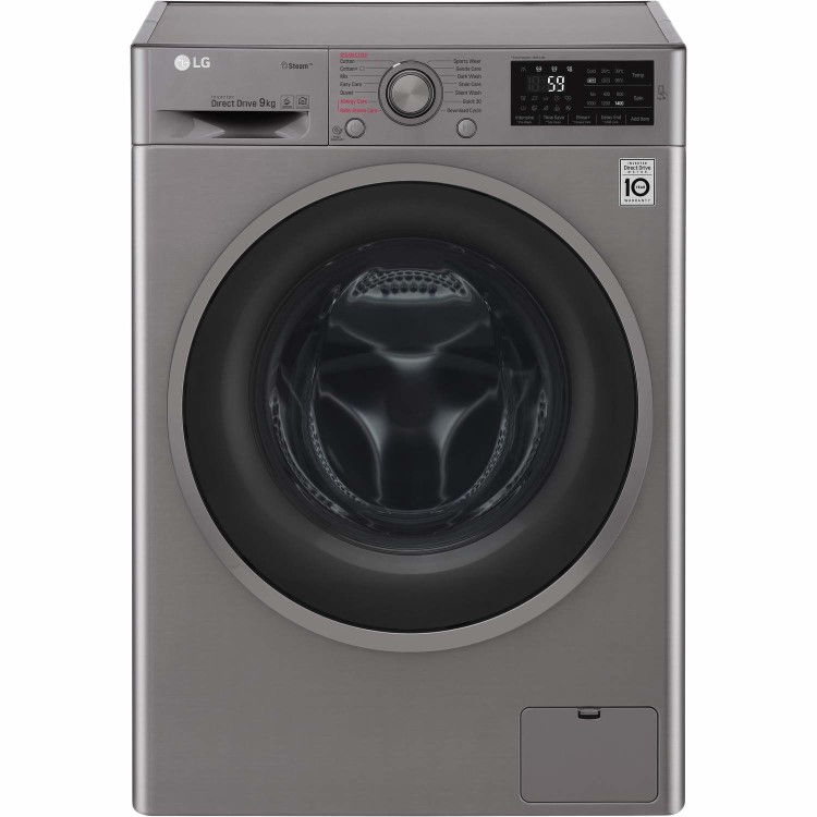 LG F4J609SS 9kg 1400rpm 6Motion Direct Drive Freestanding Washing Machine With Smart Thinq - Graphit
