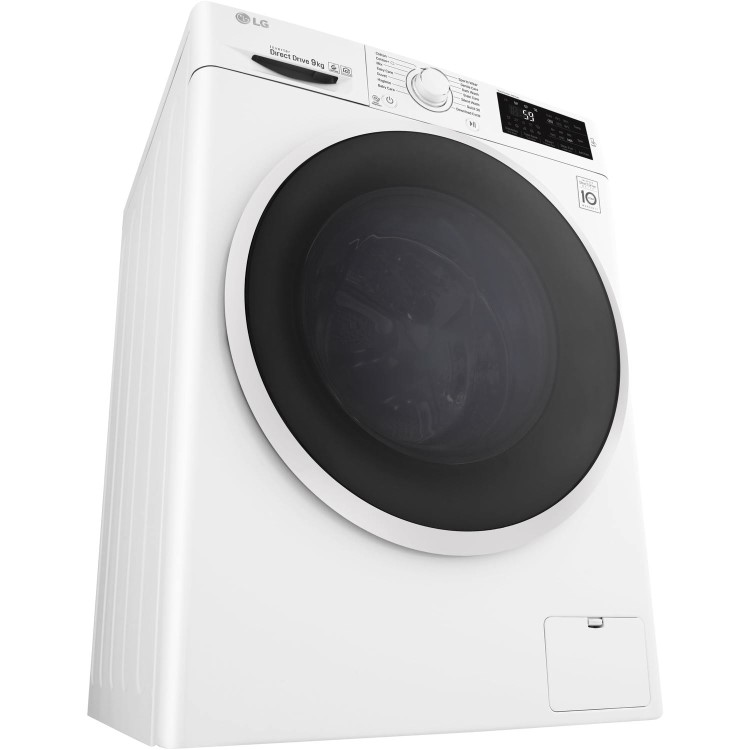 LG F4J609WN 9kg 1400rpm 6Motion Direct Drive Freestanding Washing Machine With Smart Thinq - White
