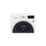 LG F4J609WS 9kg 1400rpm 6Motion Direct Drive Freestanding Washing Machine With Smart Thinq - White
