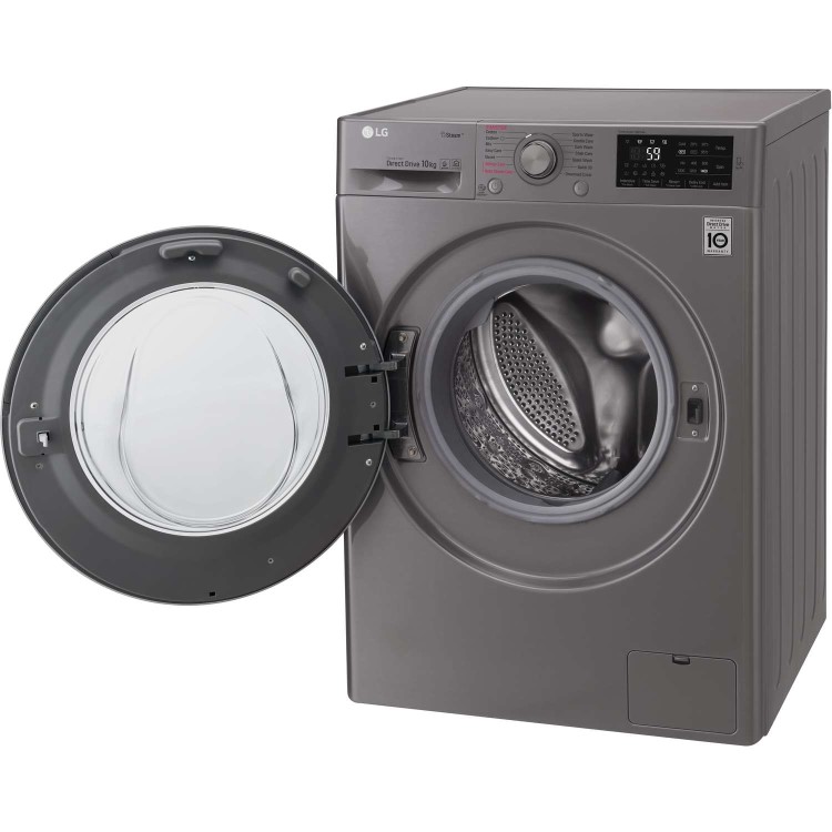 LG F4J610SS 10kg 1400rpm 6Motion Direct Drive Freestanding Washing Machine With Smart Thinq - Graphi