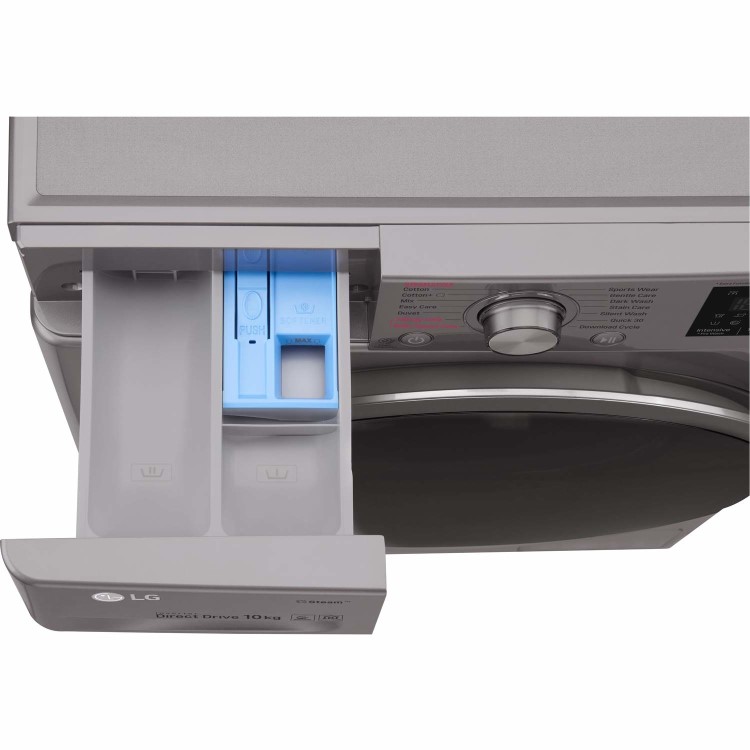 LG F4J610SS 10kg 1400rpm 6Motion Direct Drive Freestanding Washing Machine With Smart Thinq - Graphi