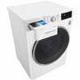 LG F4J610WS 10kg 1400rpm 6Motion Direct Drive Freestanding Washing Machine With Smart Thinq - White