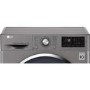 LG F4J6TN2S DirectDrive SmartThink Connectivity 8kg 1400rpm Freestanding Washing Machine-Shine Steel