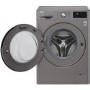LG F4J6TN2S DirectDrive SmartThink Connectivity 8kg 1400rpm Freestanding Washing Machine-Shine Steel